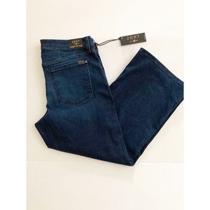 Jen 7 By 7 For Mankind Cropped Size 14 Loose Jeans